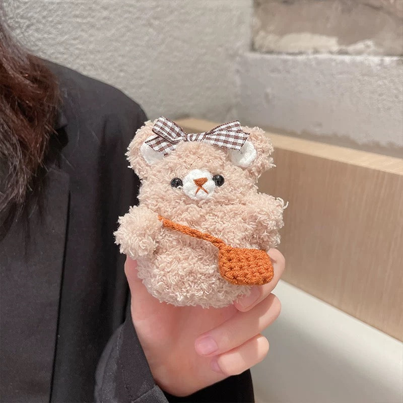 Rabbit AirPods Case for AirPods 1 | 2 | 3 | Pro | Pro 2,Stuffed