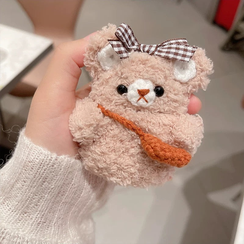 Rabbit AirPods Case for AirPods 1 | 2 | 3 | Pro | Pro 2,Stuffed