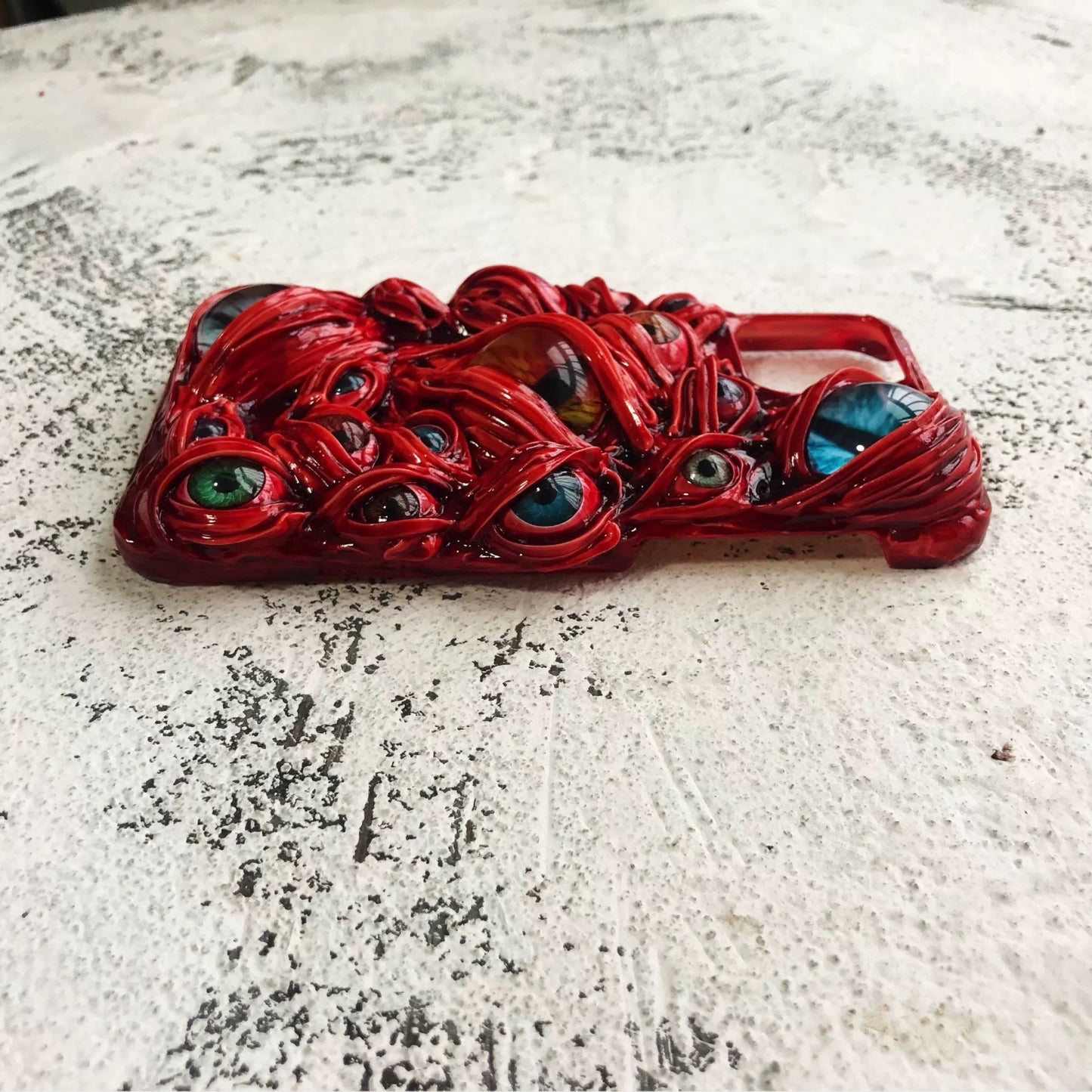 Freaking Cute Red Eyeballs Phone Case, iPhone Case,Samsung Galaxy Z Flip 5,Google Pixel Case