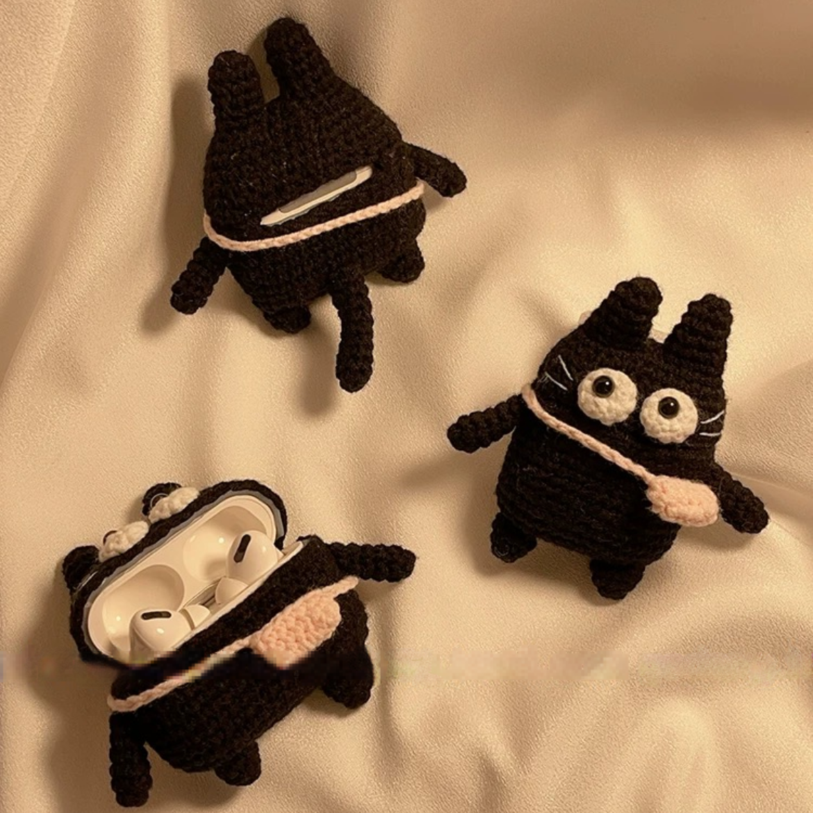 Kitten AirPods Case for AirPods 1 | 2 | 3 | Pro | Pro 2,Stuffed