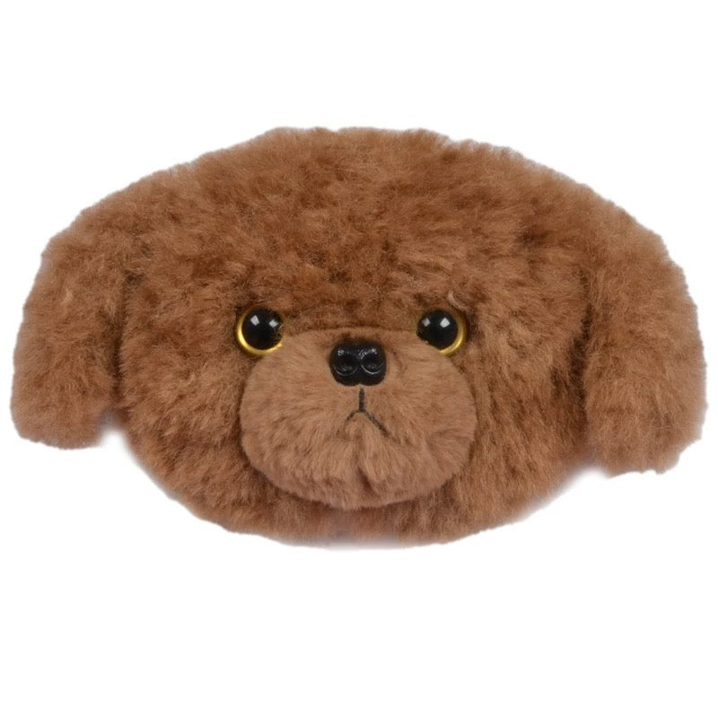 Handmade Plush Dog Wallet, Plush Toy, Plush Pendant, Kitty Plush, Birthday Gifts for Girls