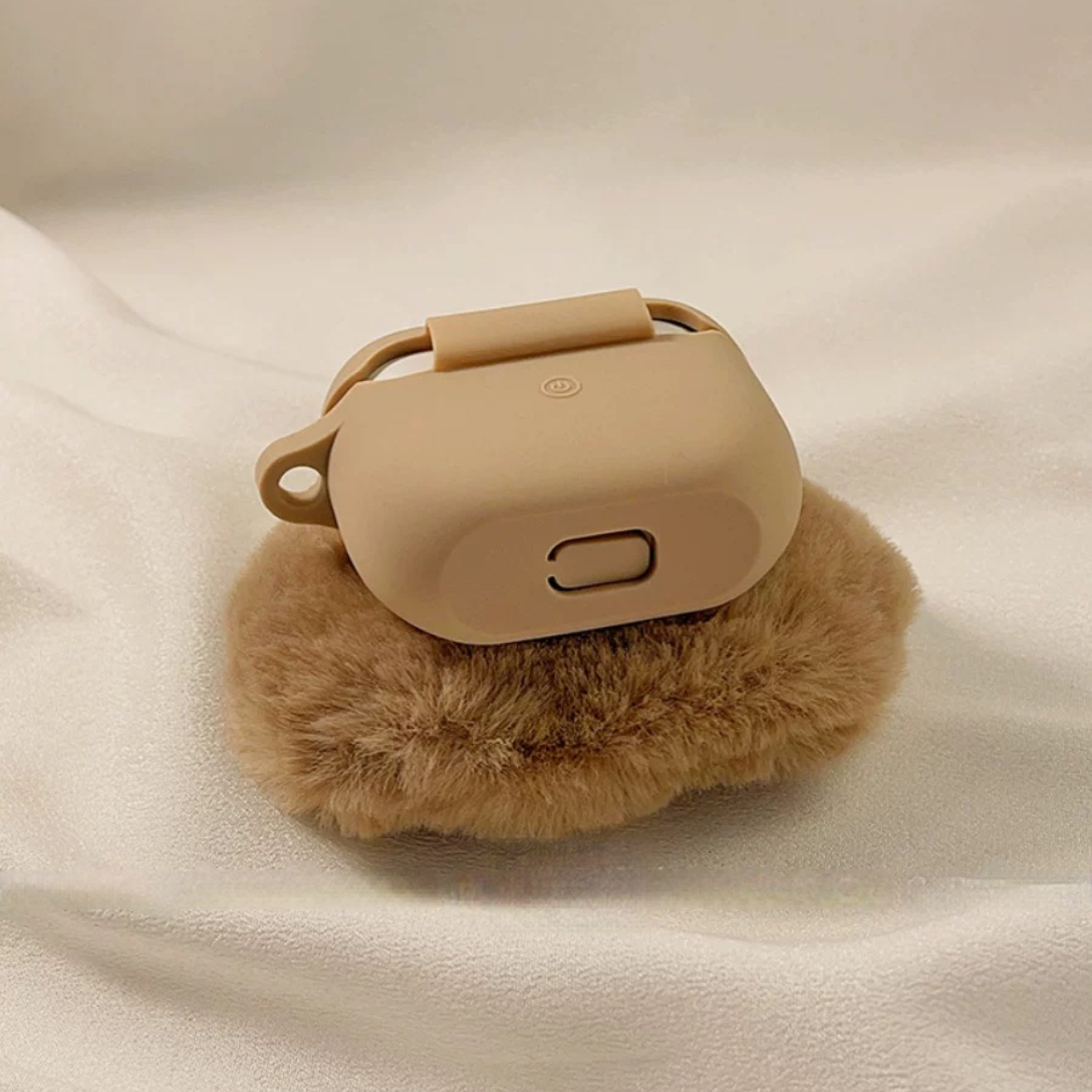 Capybara AirPods Case for AirPods 1 | 2 | 3 | Pro | Pro 2, Stuffed Capybara, Fluffy AirPods Cover