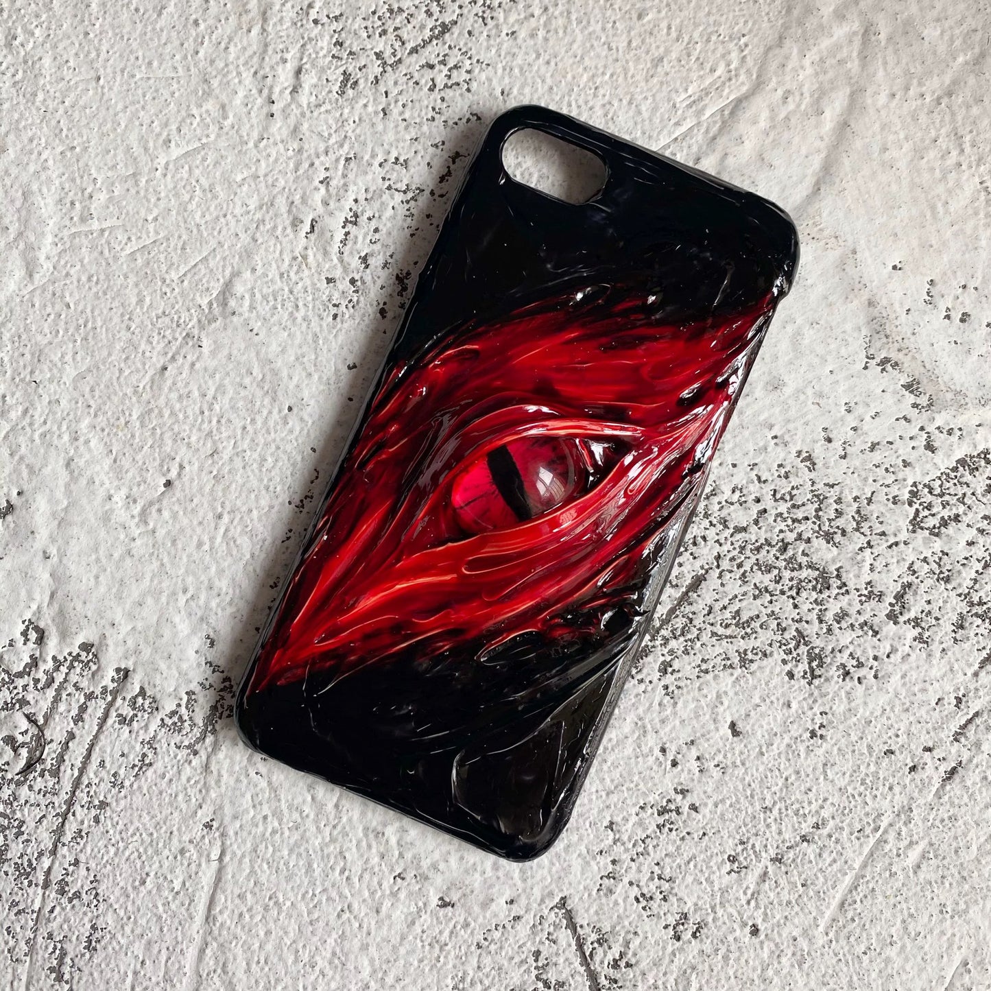 Cthulhu Eye Phone Case, iPhone Sony Samsung Personalized INS Headphone Case