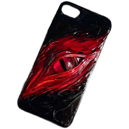 Cthulhu Eye Phone Case, iPhone Sony Samsung Personalized INS Headphone Case