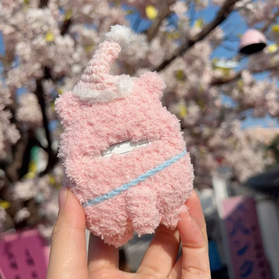 ROSY PIGGY AIRPODS Case for Gen 1| 2| 3| Pro| Pro 2, Cute Piglet AirPods Case, Fluffy Pig AirPods Case