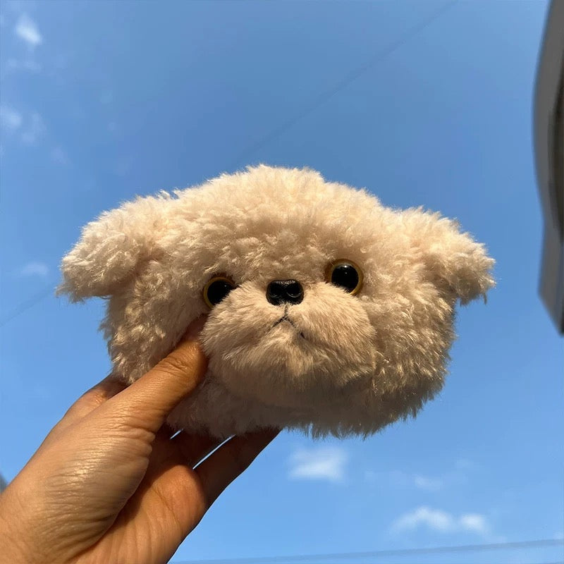 Handmade Plush Dog Wallet, Plush Toy, Plush Pendant, Kitty Plush, Birthday Gifts for Girls