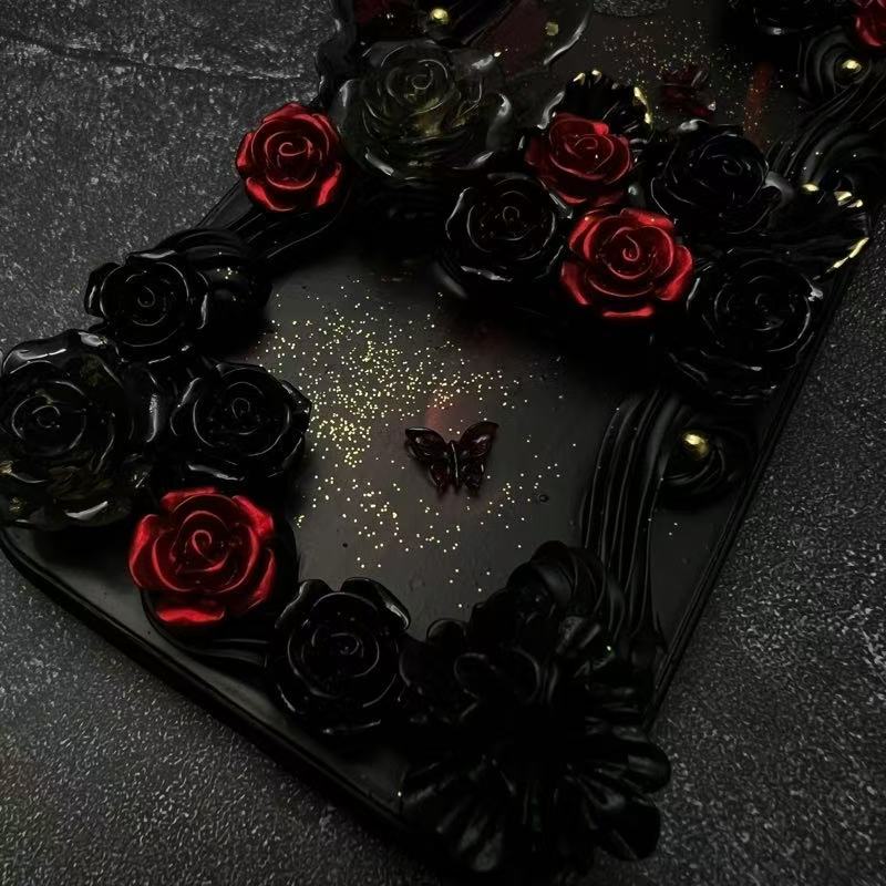 Bloody Flower Dark Handmade iPhone Case