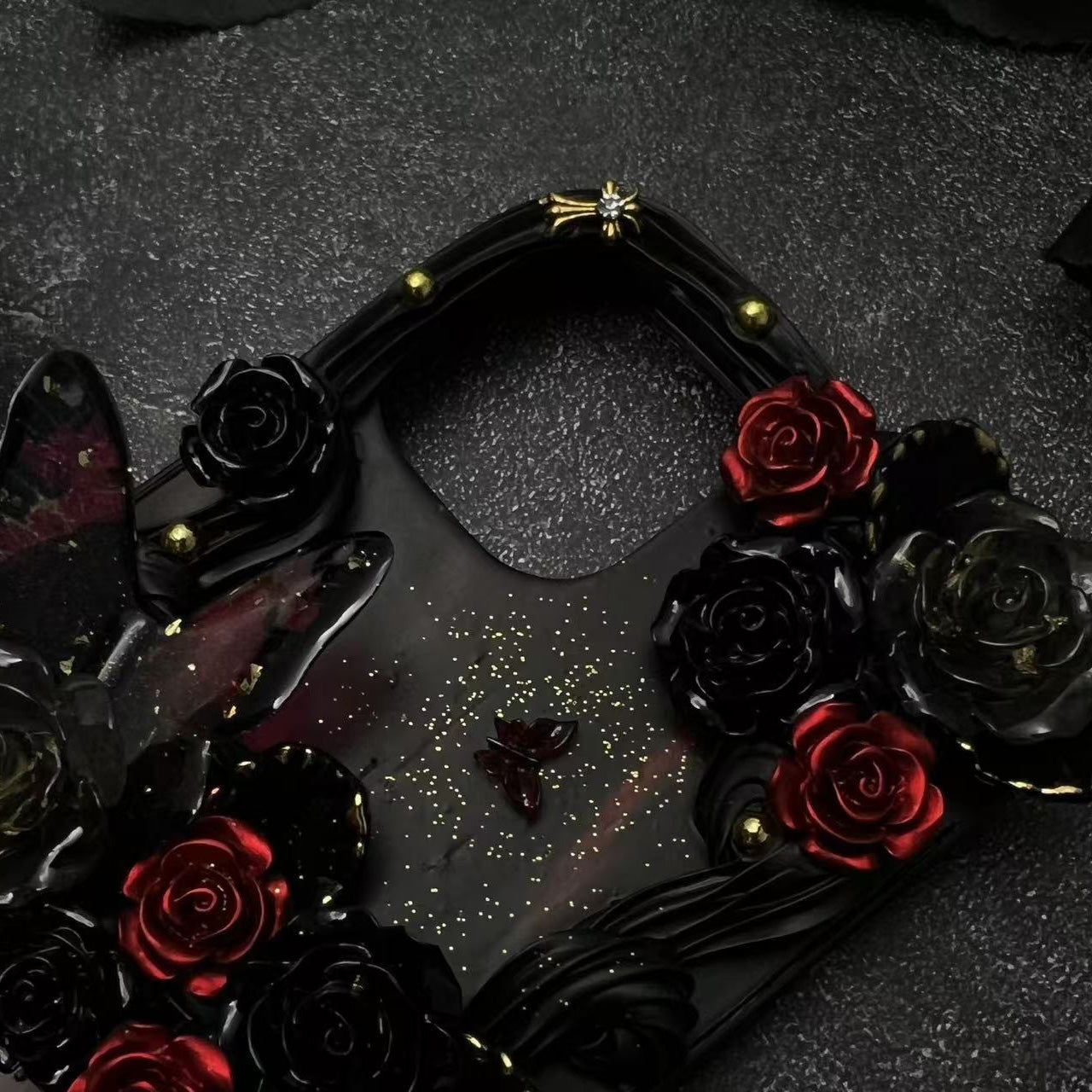 Bloody Flower Dark Handmade iPhone Case