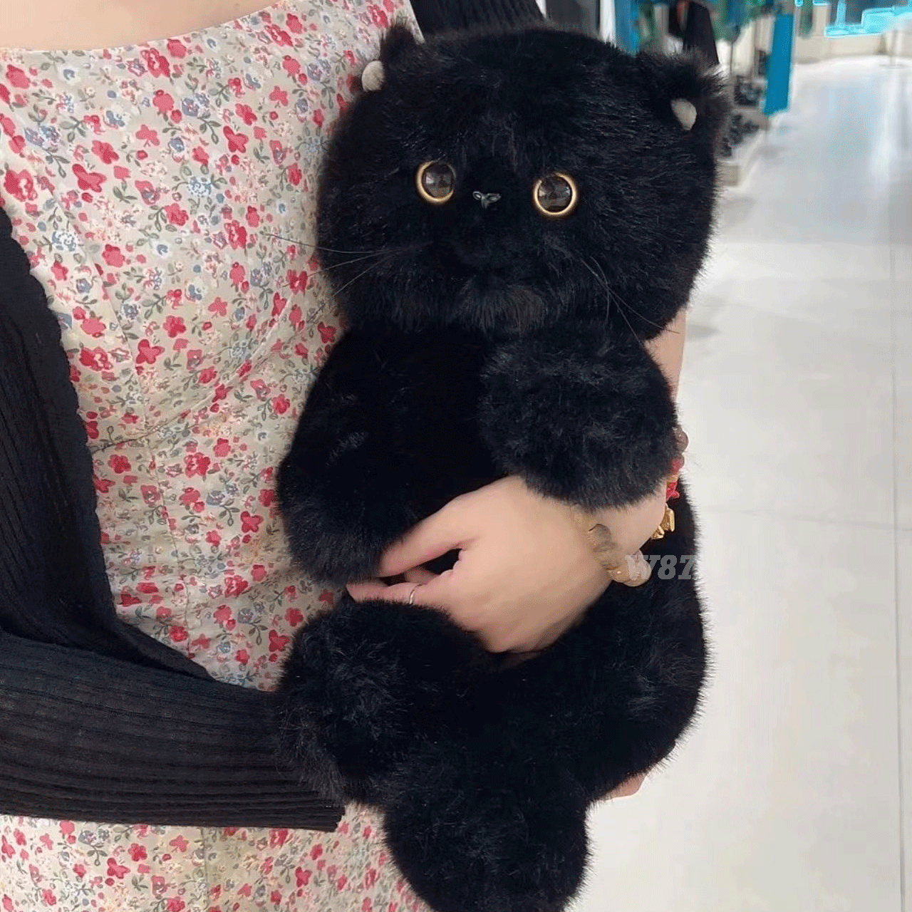 Handmade Simulation Cat Plush, Kawaii Kitty Plush Toys , Birthday Gifts for Girls, High Quality Home Decor, Personalized Gifts, 50cm