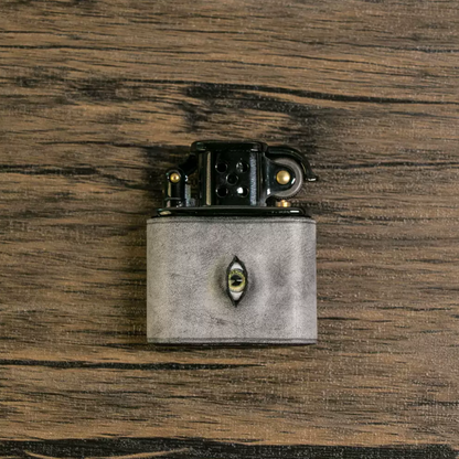 Vintage Leather lighter case lighter case, classic