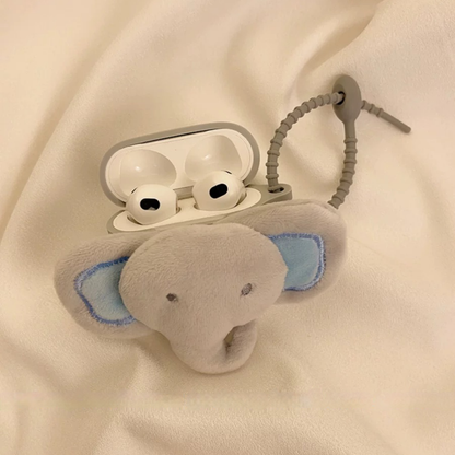 Elephant AIRPODS Case for Gen 1| 2| 3| Pro| Pro 2, Cute AirPods Case