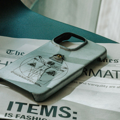 Handmade Vitruvian Man Phone Case For All Phone Models