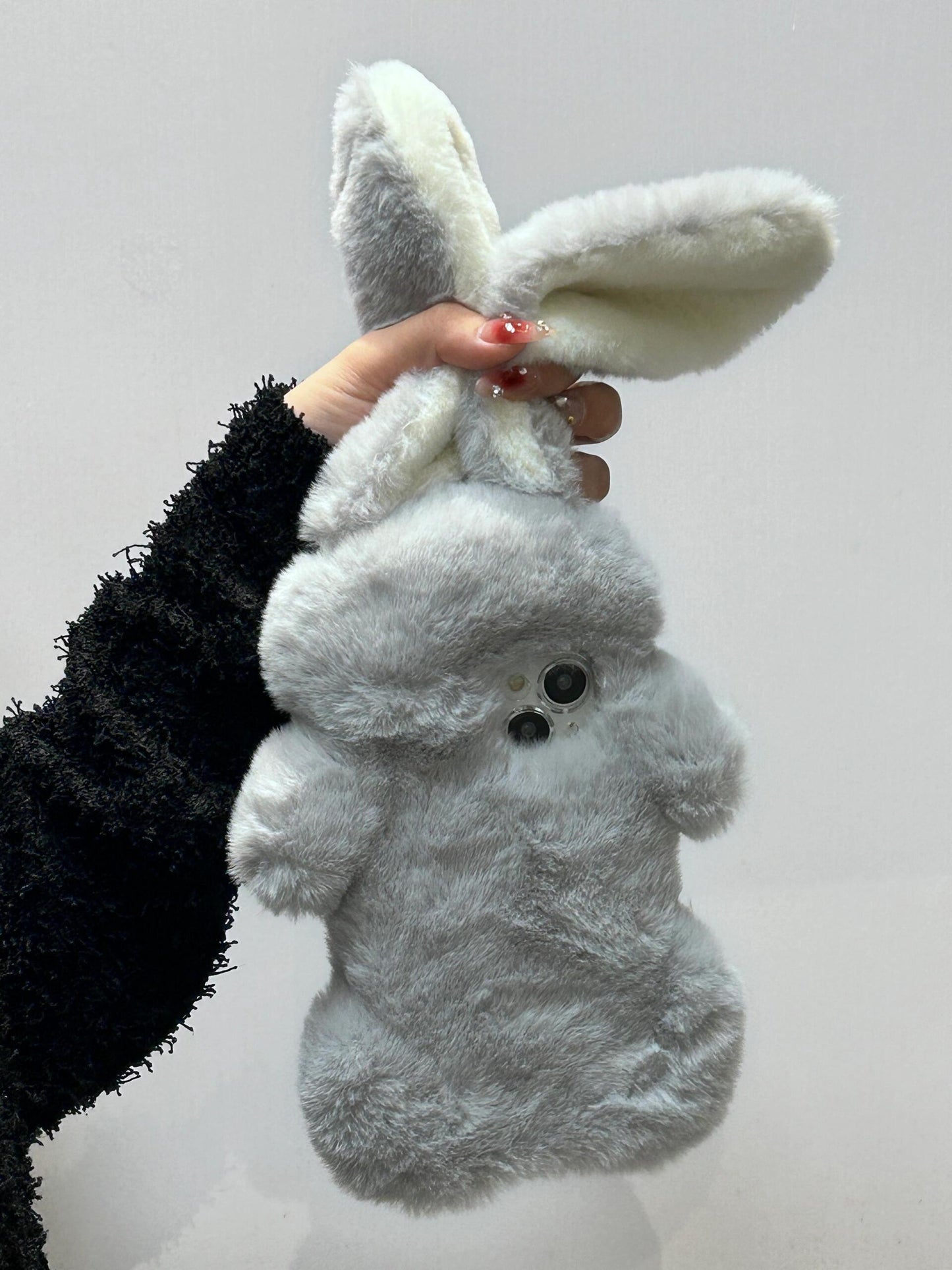 Handmade Fluffy Bunny Phone Case For All Phone Models, iPhone Song Google Samsung